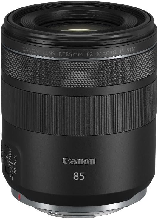 Canon RF85mm F2 Macro IS STM Lens for Full-Frame Mirrorless Cameras