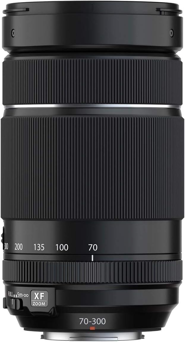 FUJIFILM X Interchangeable Lens FUJINON Zoom Super Telephoto Compact 70-300mm Image Stabilization Dust and Weather Resistant, Low-Temperature Resistant Linear Motor (Quiet) Aperture Ring F XF70-300MMF4-5.6 R LM OIS WR Black