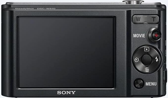 SONY Digital Camera Cyber-shot W810 6x Optical Zoom Black DSC-W810-B