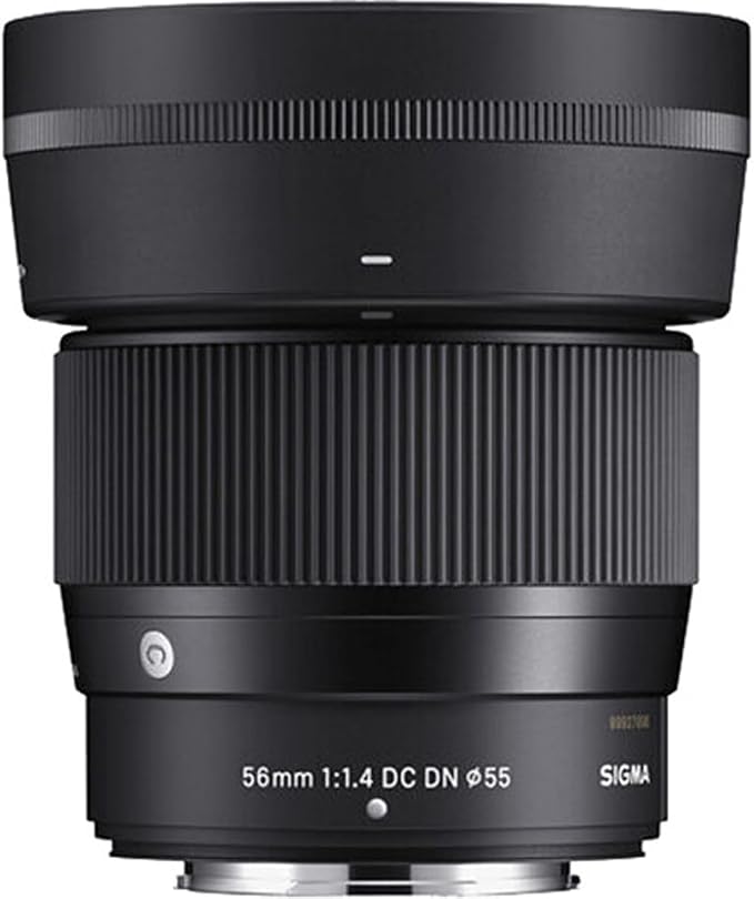 Sigma 56mm F1.4 DC DN Lens for Nikon Z Mount, Prime Telephoto, APS-C, Mirrorless, Contemporary