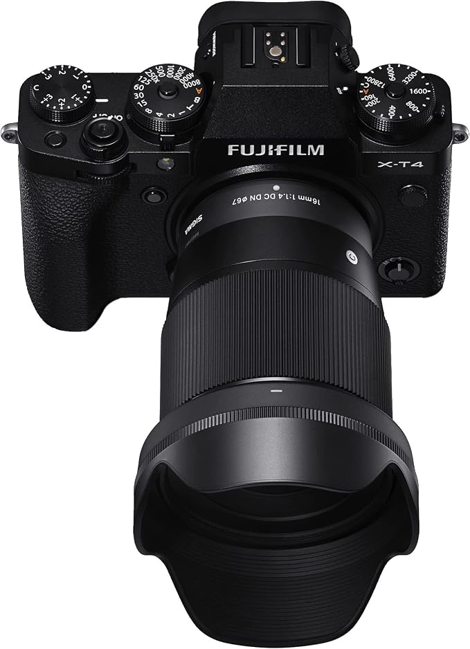 Sigma 16mm F1.4 DC DN FUJIFILM X Mount Prime Wide-Angle APS-C Mirrorless Lens Contemporary