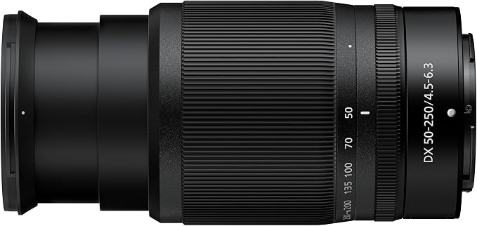 Nikon Telephoto Zoom Lens NIKKOR Z DX 50-250mm f/4.5-6.3 VR Z Mount DX Lens NZDXVR50-250