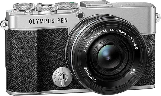 OLYMPUS PEN E-P7 14-42mm EZ Lens Kit Silver