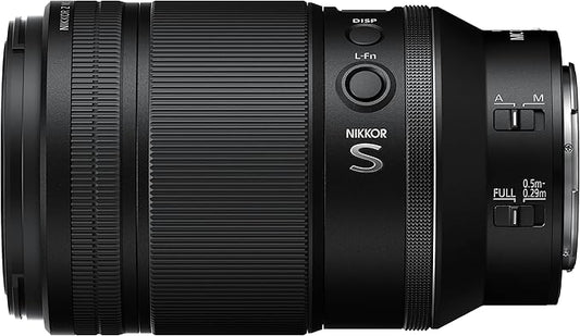 Nikon NIKKOR Z MC 105mm f/2.8 VR S Macro Prime Lens for Z-Mount Full-Frame S-Line NZMC105