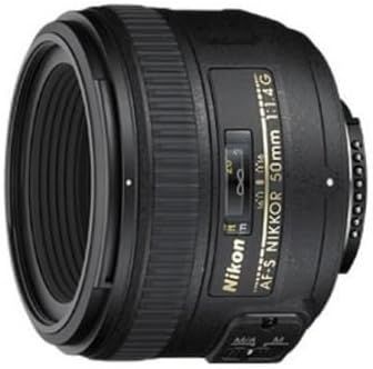 Nikon AF-S NIKKOR 50mm f/1.4G Prime Lens for Full-Frame Cameras