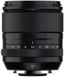 FUJIFILM X Interchangeable Lens Fujinon Prime Standard Large Aperture 33mm F1.4 Dust/Drip/Low-Temperature Resistant Linear Motor (Quiet) Aperture Ring F XF33MMF1.4 R LM WR