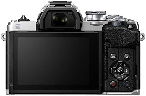 OLYMPUS Mirrorless Single-Lens Camera OM-D E-M10 MarkIV EZ Double Zoom Kit Silver