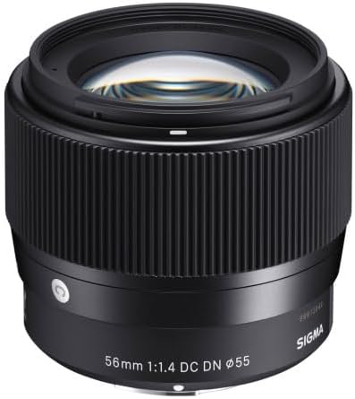 Sigma 56mm F1.4 DC DN Sony E-mount Prime Telephoto APS-C Mirrorless Lens Contemporary