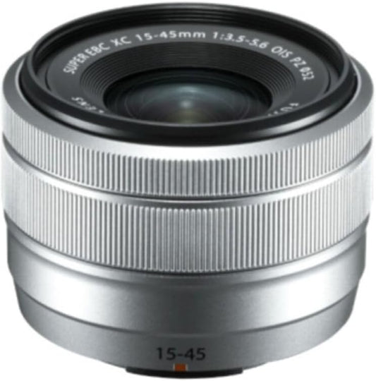 FUJIFILM X Interchangeable Lens Fujinon Zoom Standard Compact XC15-45mm Image Stabilization Power Zoom Silver F XC15-45MMF3.5-5.6OIS PZ S