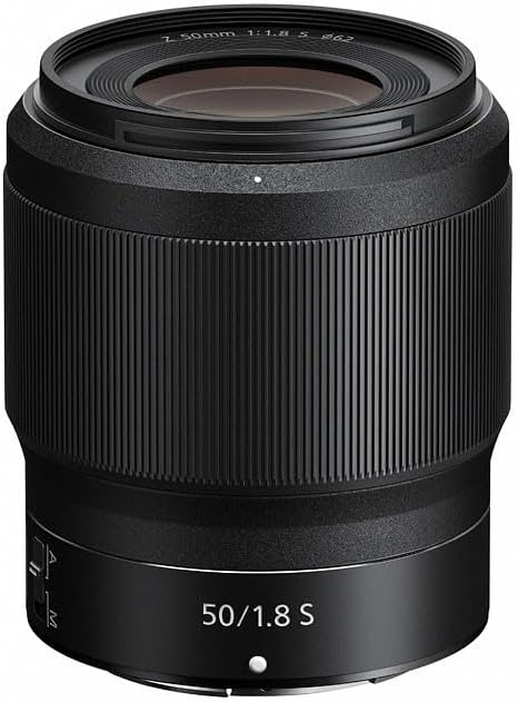 Nikon NIKKOR Z 50mm f/1.8S Z-mount Full-Frame Prime Lens S-Line