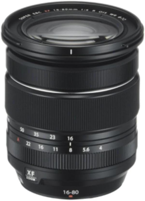 FUJIFILM X Interchangeable Lens Fujinon Zoom Standard 16-80mm F4 Constant OIS Weather Resistant Aperture Ring F XF16-80MMF4 R OIS WR