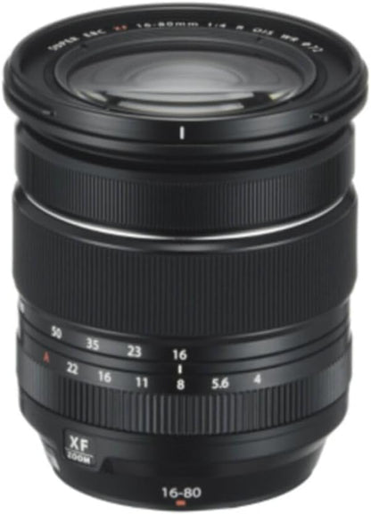 FUJIFILM X Interchangeable Lens Fujinon Zoom Standard 16-80mm F4 Constant OIS Weather Resistant Aperture Ring F XF16-80MMF4 R OIS WR