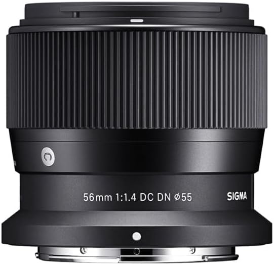 Sigma 56mm F1.4 DC DN Lens for Nikon Z Mount, Prime Telephoto, APS-C, Mirrorless, Contemporary