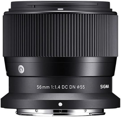 Sigma 56mm F1.4 DC DN Lens for Nikon Z Mount, Prime Telephoto, APS-C, Mirrorless, Contemporary