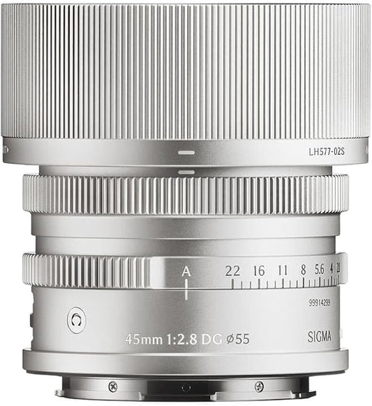 45mm F2.8 DG Silver Contemporary Leica L-mount prime lens