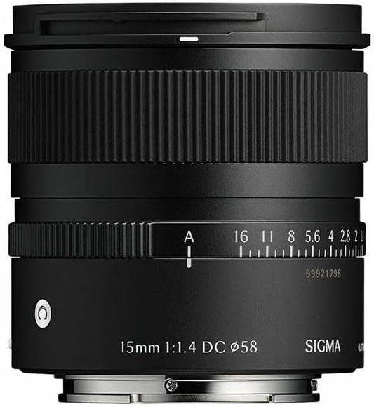 Sigma 15mm F1.4 DC | C for Sony E.