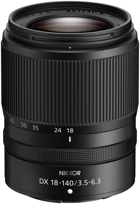 Nikon High-Power Zoom Lens NIKKOR Z DX 18-140mm f/3.5-6.3 VR Z Mount Nikon NZDX18-140 Black