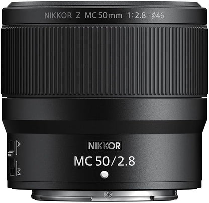 Nikon NIKKOR Z MC 50mm f/2.8 Z-mount Full-frame Macro Prime Lens NZMC50