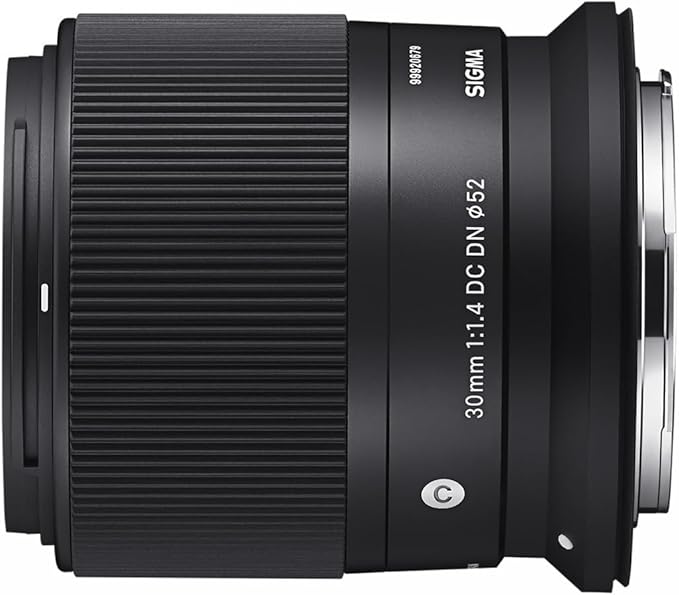 Sigma 30mm F1.4 DC DN Contemporary Lens for Canon RF Mount APS-C Mirrorless