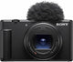 SONY Compact Digital Camera VLOGCAM Vlog Camera ZV-1II Body with Windscreen 18-50mm F1.8-4.0 Zoom Lens Black ZV-1M2 B
