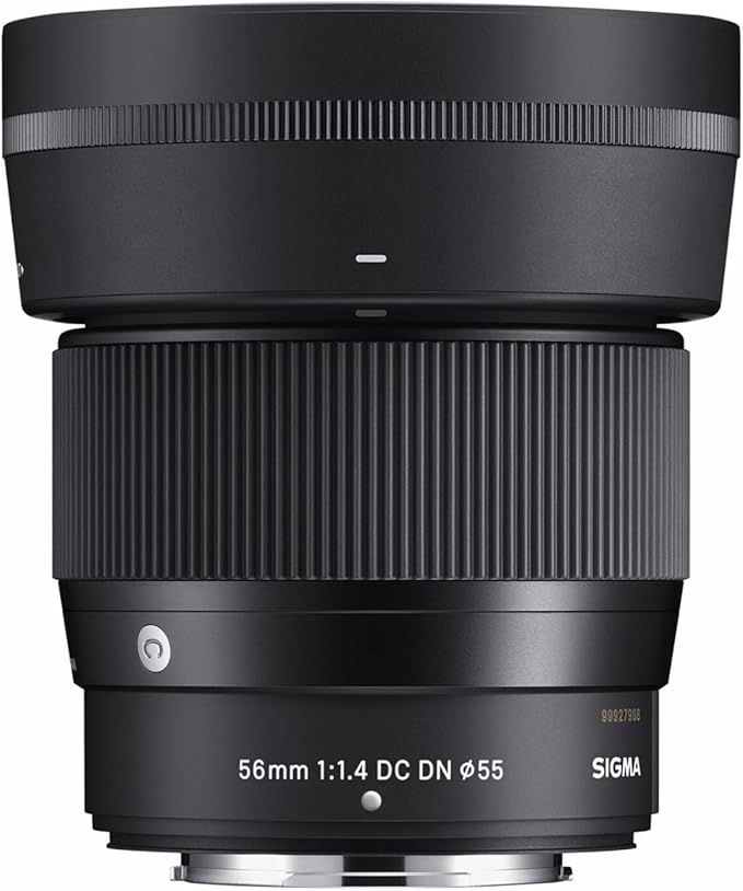 Sigma 56mm F1.4 DC DN FUJIFILM X Mount Prime Telephoto Lens for APS-C Mirrorless - Contemporary