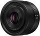 Panasonic Large-Diameter Standard Prime Lens, Compact and Lightweight, for Digital Single-Lens Mirrorless Cameras, S Series Interchangeable Lens, LUMIX 40mm F2.0 Black S-S40-K