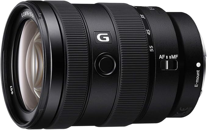 SONY Standard Zoom Lens APS-C E 16-55mm F2.8 G G Lens for Alpha [E-mount] Digital Cameras Genuine Lens SEL1655G