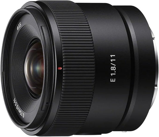 SONY Wide-angle Prime Lens APS-C E 11mm F1.8 for Alpha Digital Cameras [E-mount] Genuine Lens SEL11F18