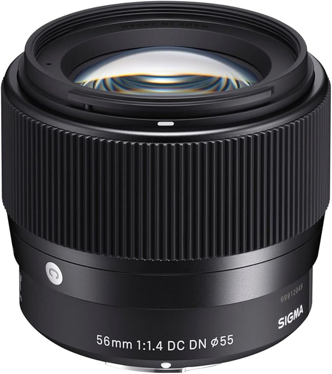 Sigma 56mm F1.4 DC DN Sony E-mount Prime Telephoto APS-C Mirrorless Lens Contemporary