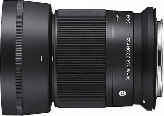 Sigma 30mm F1.4 DC DN Contemporary Lens for Canon RF Mount APS-C Mirrorless