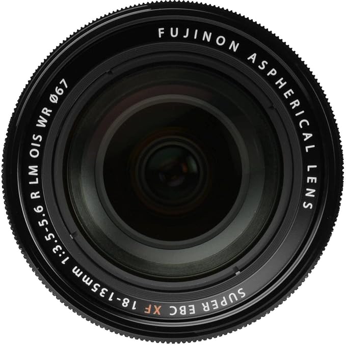 FUJIFILM X Interchangeable Lens Fujinon Zoom High Magnification 18-135mm Image Stabilization Dust- and Weather-Resistant, Low-Temperature Resistant Linear Motor (Quiet) Aperture Ring F XF18-135mmF3.5-5.6 R LM OIS WR