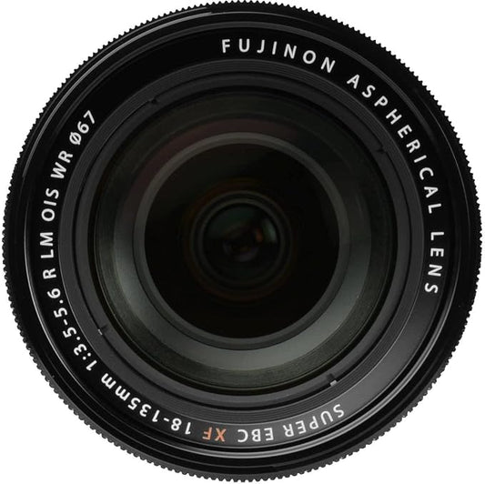 FUJIFILM X Interchangeable Lens Fujinon Zoom High Magnification 18-135mm Image Stabilization Dust- and Weather-Resistant, Low-Temperature Resistant Linear Motor (Quiet) Aperture Ring F XF18-135mmF3.5-5.6 R LM OIS WR