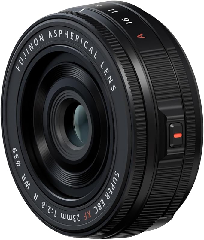 Fujifilm X interchangeable lens Fujinon prime semi-wide-angle compact 23mm F2.8 dustproof, splashproof, low-temperature resistant aperture ring black F XF23MMF2.8 R WR B