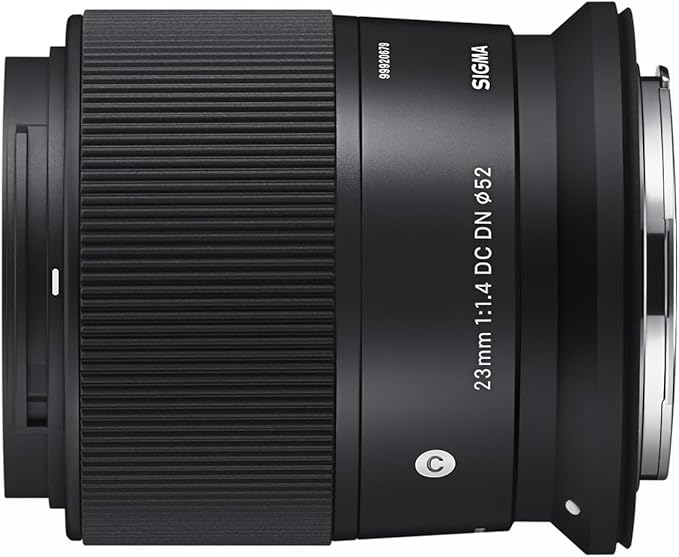 Sigma 23mm F1.4 DC DN Canon RF Mount Prime Wide Angle Lens for APS-C Mirrorless Contemporary