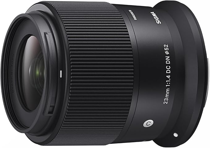 Sigma 23mm F1.4 DC DN Canon RF Mount Prime Wide Angle Lens for APS-C Mirrorless Contemporary
