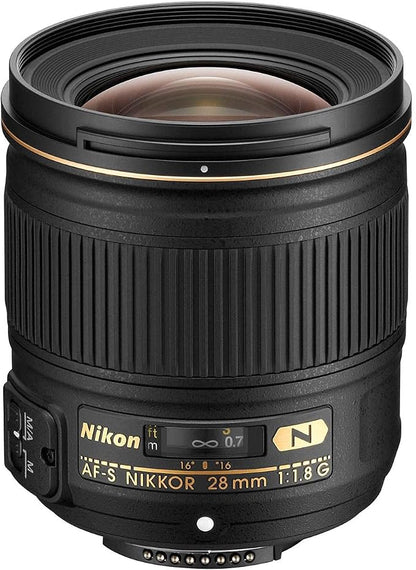Nikon AF-S NIKKOR 28mm f/1.8G Prime Lens for Full-Frame Cameras