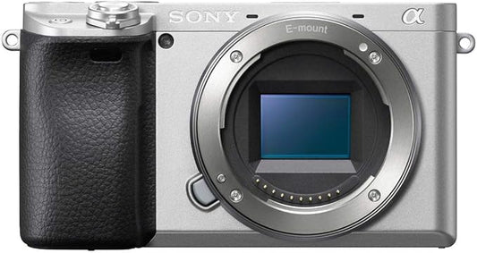 SONY APS-C Mirrorless Interchangeable Lens Camera α6400 Body (Lens Not Included) Silver ILCE-6400 S