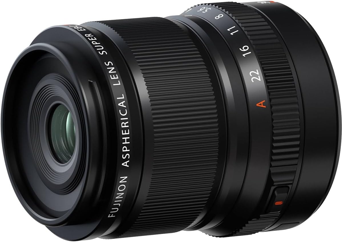 FUJIFILM X Interchangeable Lens Fujinon Standard Macro 30mm F2.8 Dust- and Weather-Resistant, Low-Temperature Resistant, Linear Motor (Silent) Aperture Ring XF Lens F XF30MMF2.8 R LM WR MACRO