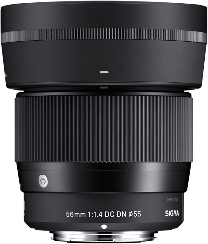 Sigma 56mm F1.4 DC DN Sony E-mount Prime Telephoto APS-C Mirrorless Lens Contemporary