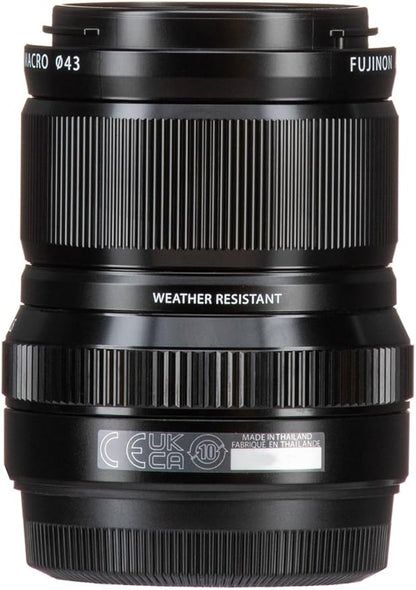 FUJIFILM X Interchangeable Lens Fujinon Standard Macro 30mm F2.8 Dust- and Weather-Resistant, Low-Temperature Resistant, Linear Motor (Silent) Aperture Ring XF Lens F XF30MMF2.8 R LM WR MACRO
