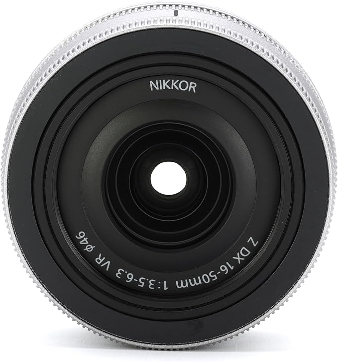 Nikon NIKKOR Z DX 16-50mm f/3.5-6.3 VR Silver Standard Zoom Lens Z Mount DX Lens NZDXVR16-50SL
