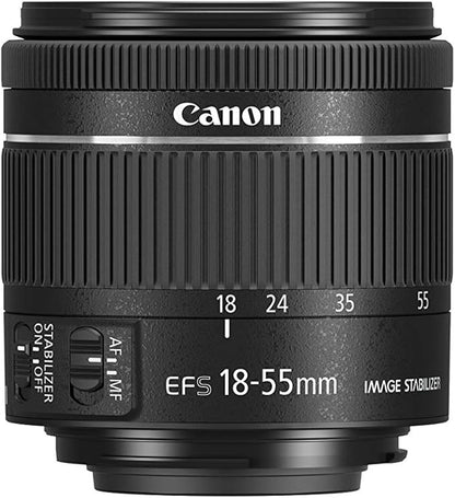 Canon Standard Zoom Lens EF-S18-55mm F4.0-5.6 IS STM for APS-C