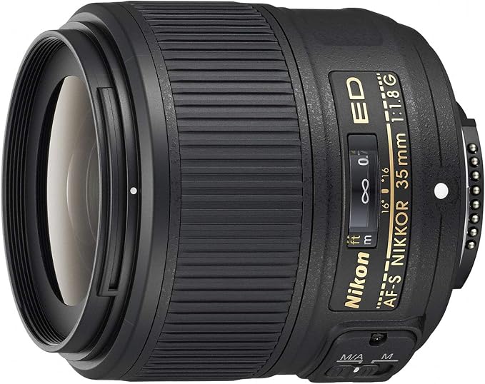 Nikon AF-S NIKKOR 35mm f/1.8G ED Prime Lens for Full-Frame Cameras
