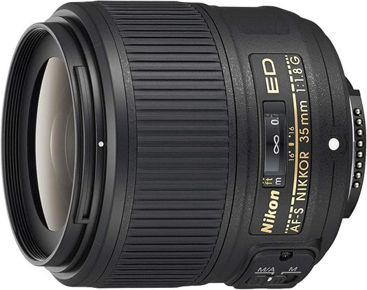 Nikon AF-S NIKKOR 35mm f/1.8G ED Prime Lens for Full-Frame Cameras
