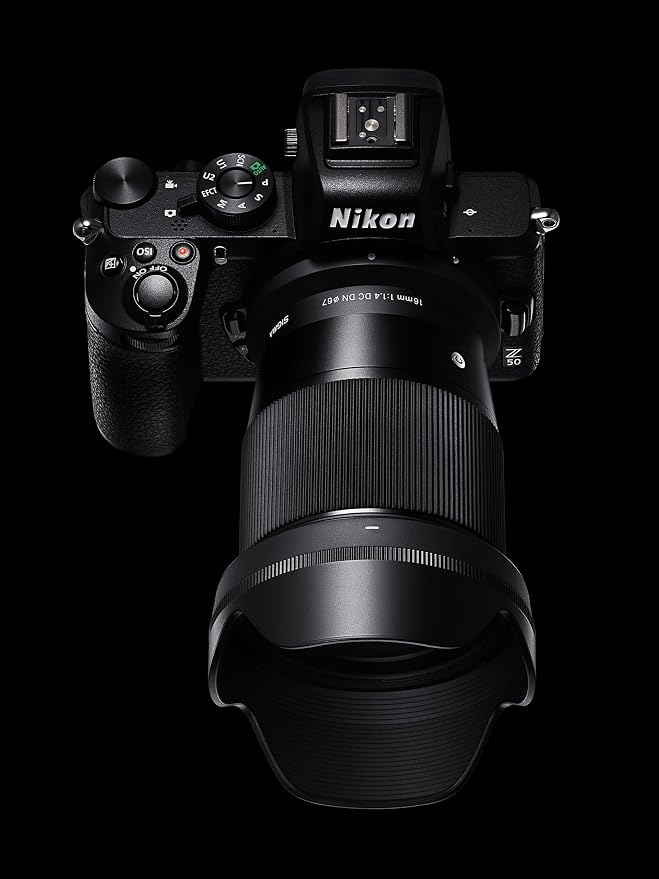 Sigma 16mm F1.4 DC DN Nikon Z Mount Prime Wide-Angle APS-C Mirrorless Lens Contemporary