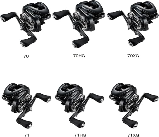 SHIMANO Baitcasting Reel 24 Metanium DC 70XG Right Handle
