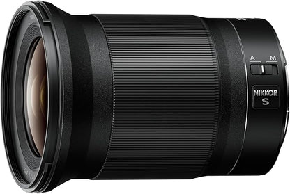 Nikon NIKKOR Z 20mm f/1.8 S Fixed Focal Length Lens for Z-Mount Full-Frame S-Line NZ20 1.8
