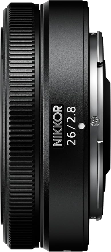 Nikon NIKKOR Z 26mm f/2.8 Z-Mount Full-Frame Prime Lens Black
