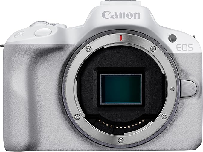 Canon Mirrorless Camera EOS R50 Body (Lens not included) White/APS-C/approx. 376g EOS R50 WH