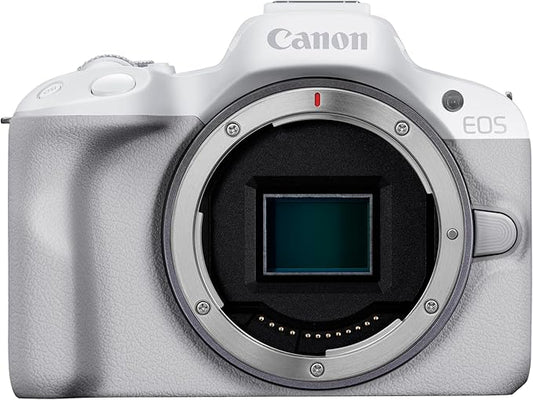 Canon Mirrorless Camera EOS R50 Body (Lens not included) White/APS-C/approx. 376g EOS R50 WH